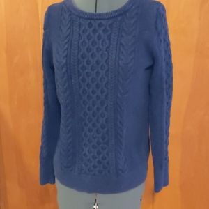 Cable knit sweater